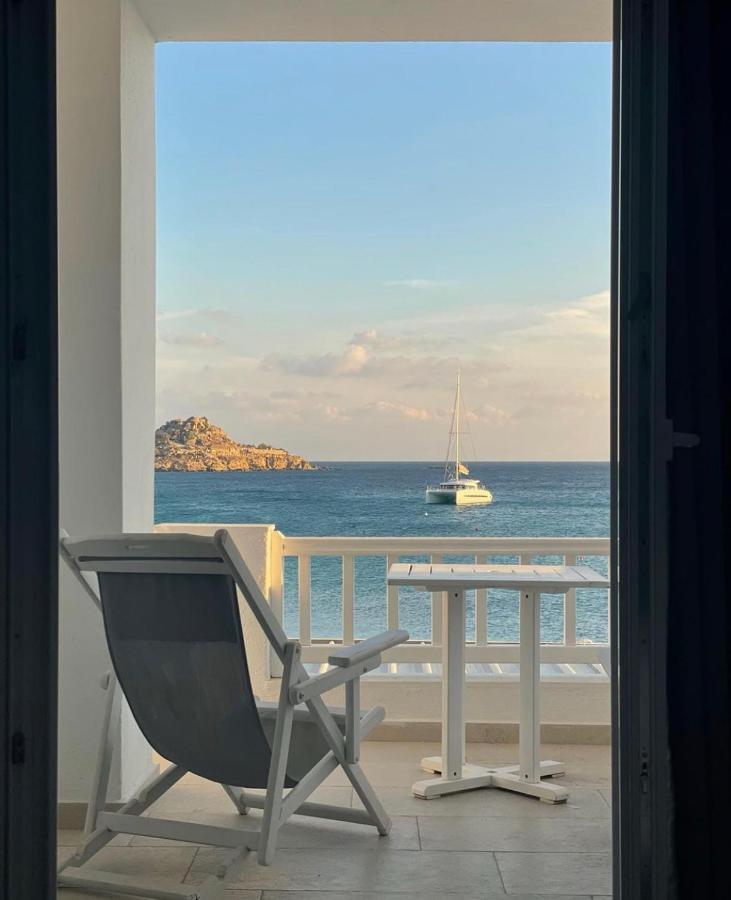 Acrogiali Beachfront Hotel Mykonos Platys Gialos  Exteriér fotografie