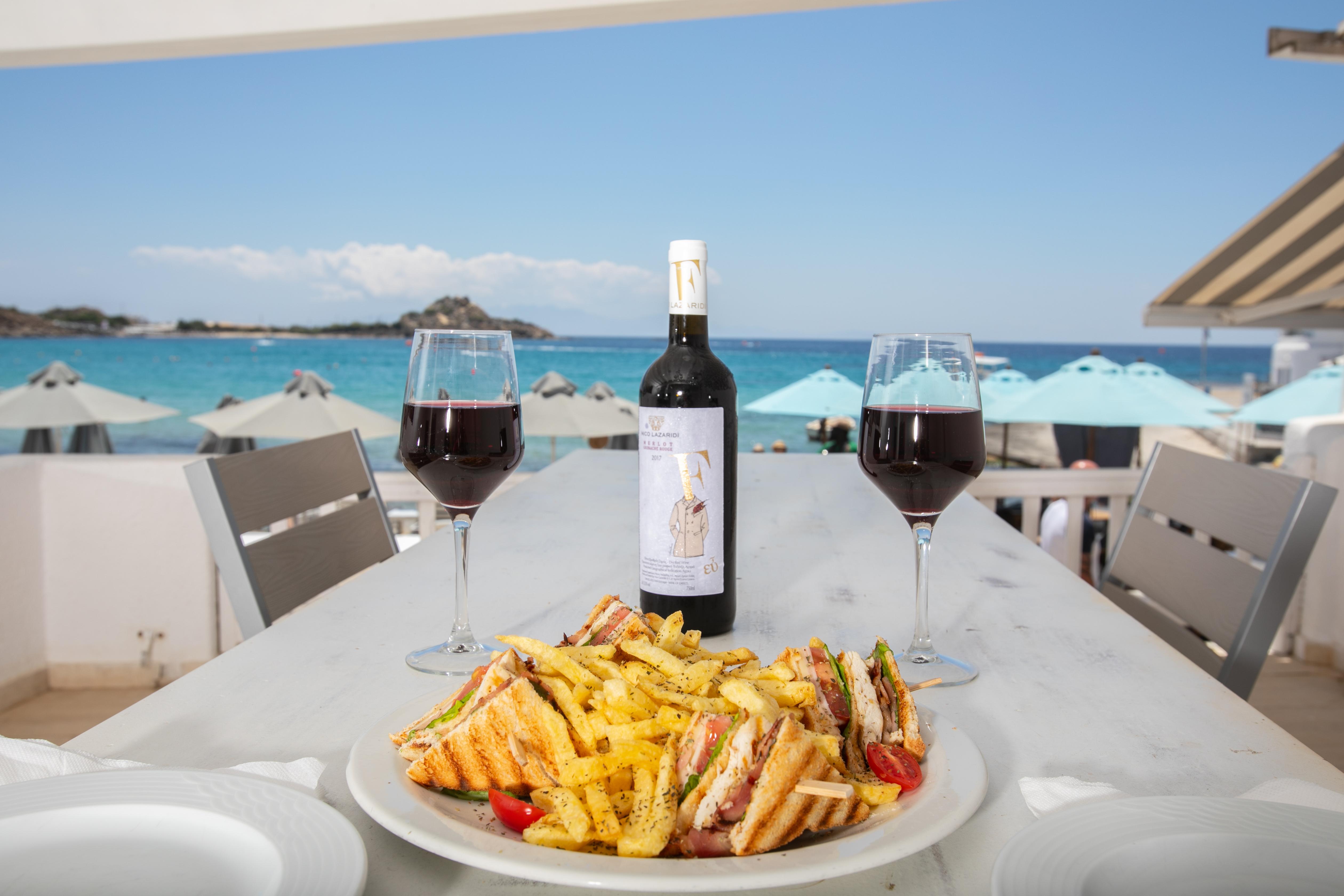 Acrogiali Beachfront Hotel Mykonos Platys Gialos  Exteriér fotografie