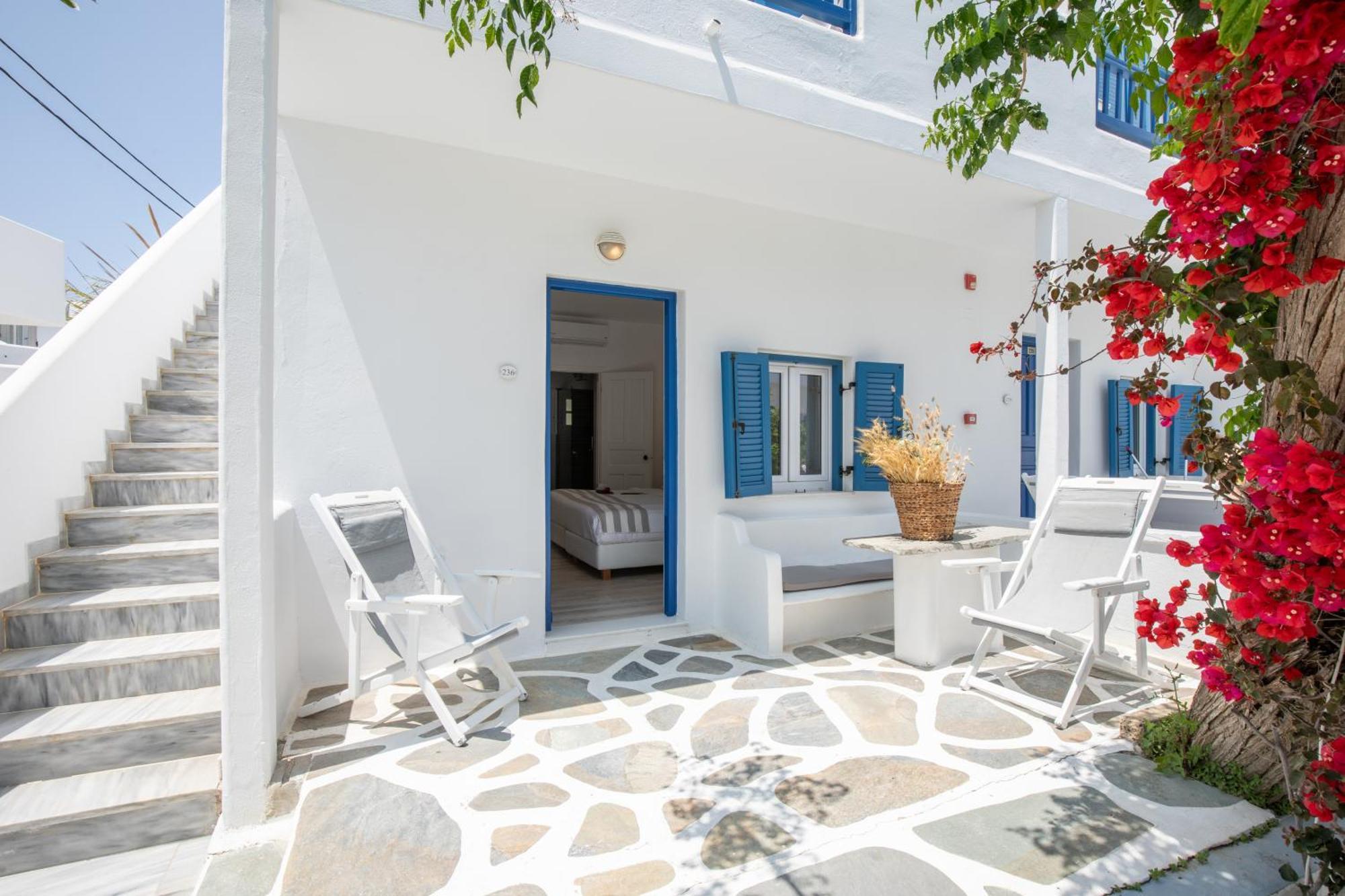Acrogiali Beachfront Hotel Mykonos Platys Gialos  Pokoj fotografie