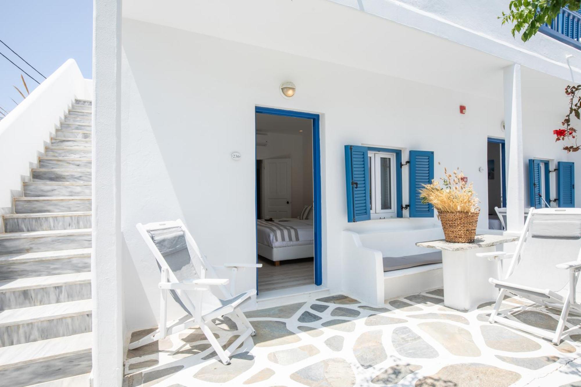 Acrogiali Beachfront Hotel Mykonos Platys Gialos  Exteriér fotografie