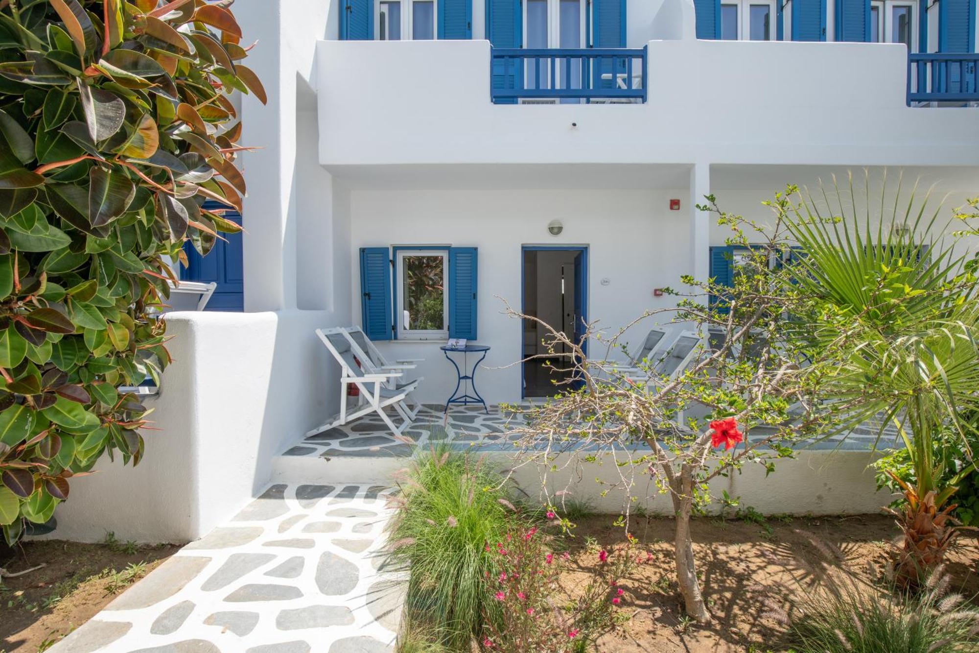Acrogiali Beachfront Hotel Mykonos Platys Gialos  Pokoj fotografie