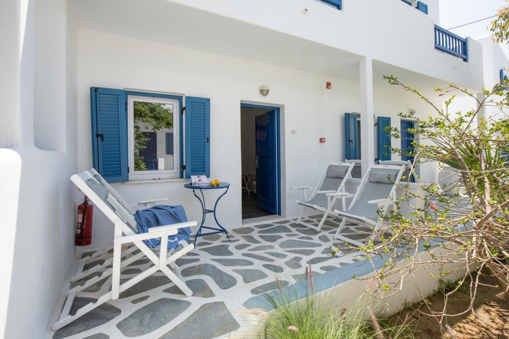 Acrogiali Beachfront Hotel Mykonos Platys Gialos  Pokoj fotografie