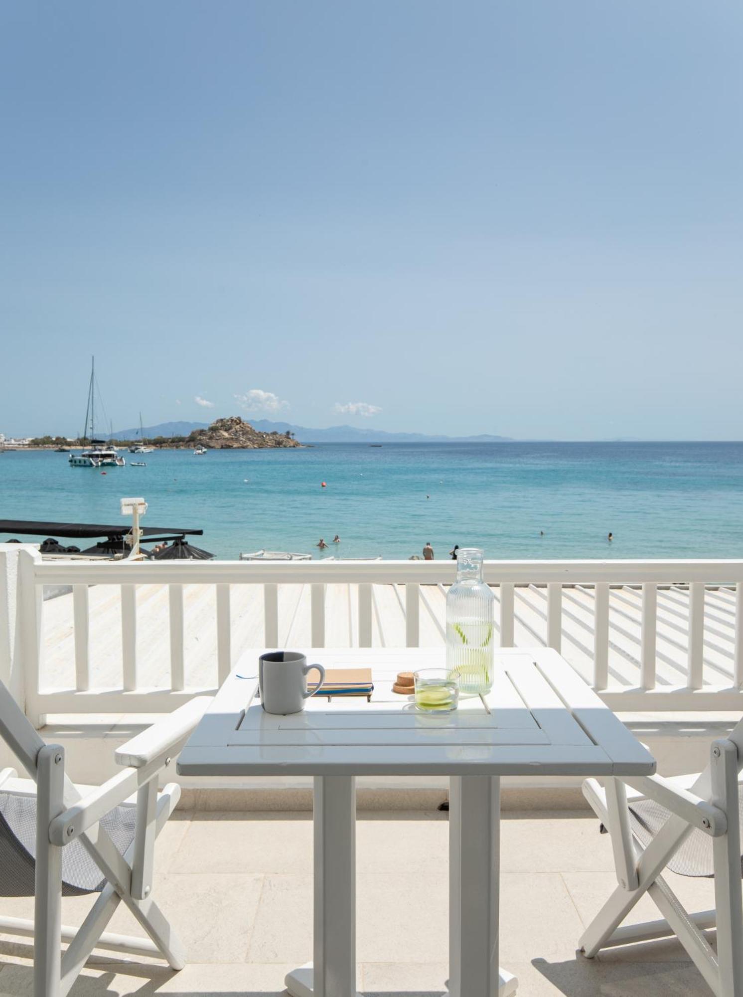 Acrogiali Beachfront Hotel Mykonos Platys Gialos  Exteriér fotografie