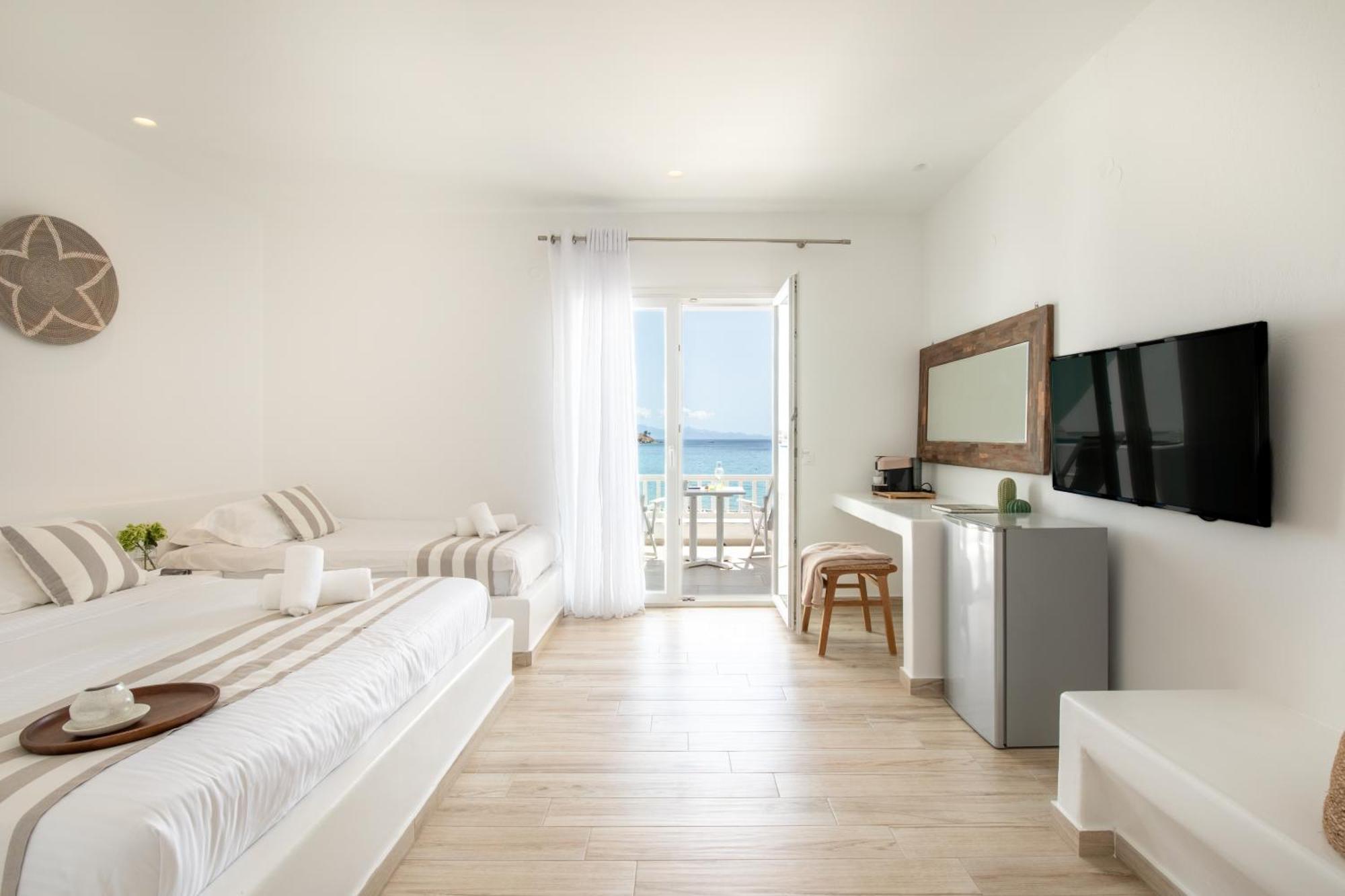 Acrogiali Beachfront Hotel Mykonos Platys Gialos  Exteriér fotografie