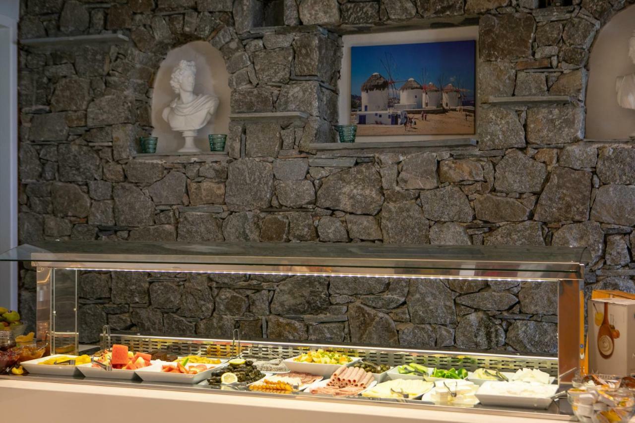 Acrogiali Beachfront Hotel Mykonos Platys Gialos  Exteriér fotografie